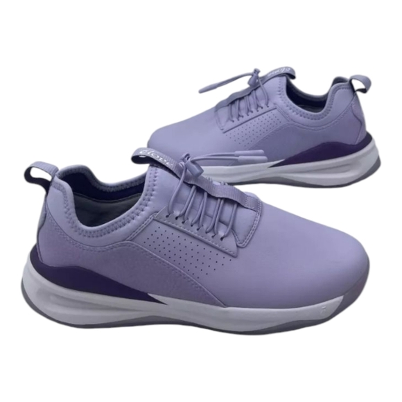 Clove Women's 9.5 Classic Sneakers Lavender Vegan Leather.  Great For Nurses - Picture 2 of 7